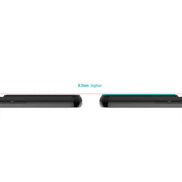 2-PACK Samsung Galaxy S22 2.5D HD Kameralinsskydd Transparent