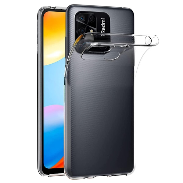 Redmi 10C NFC - Smart Skyddsskal i silikon Transparent