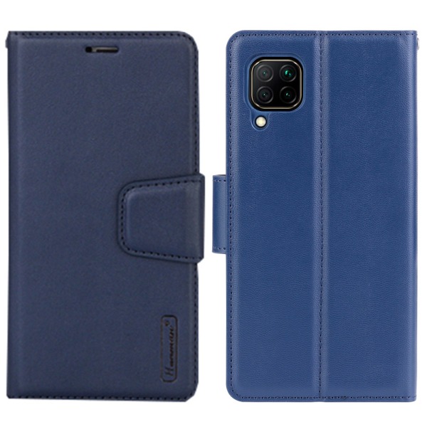 Huawei P40 Lite - Stilfuldt Hanman Wallet Cover Mörkblå