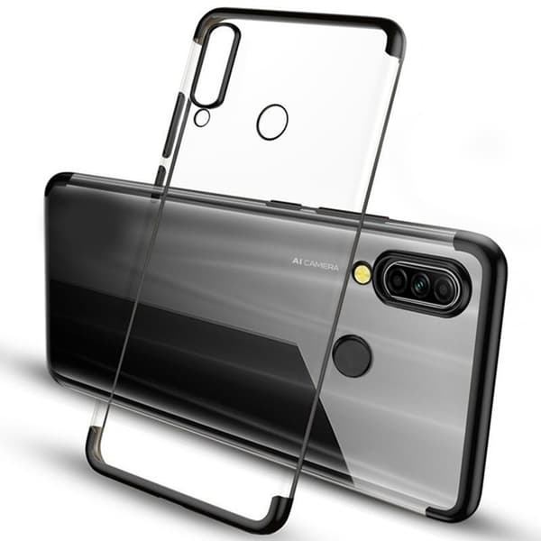 Huawei P40 Lite E - Stilrent Floveme Skyddsskal Röd