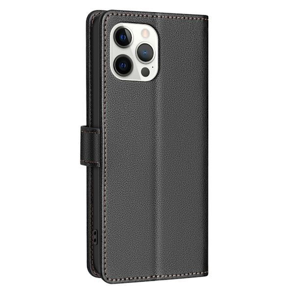 iPhone 12/12 Pro Fodral - RFID Skydd & Plånbok i Ett Lila