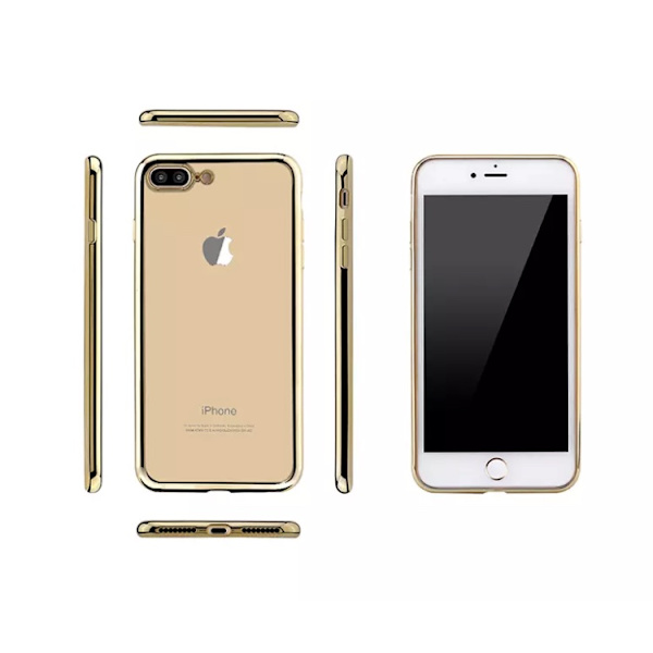 iPhone X - Elegant Praktiskt Skal Hög Kvalite Roséguld
