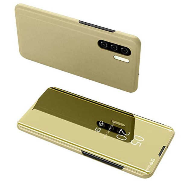 Tyylikäs Smart Case - Huawei P30 Pro Guld
