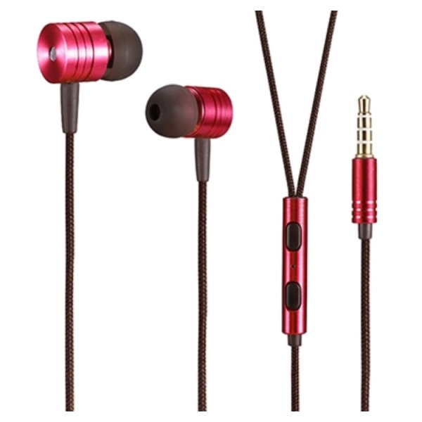 h�rlurar in-ear headphones Röd