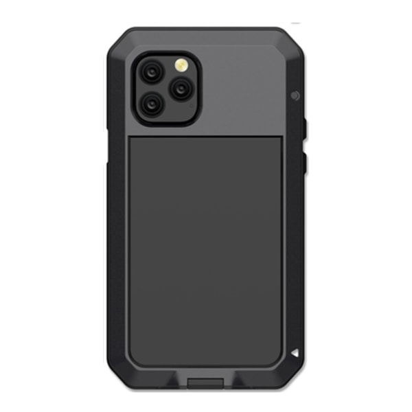 Kraftfullt Skyddsskal i Aluminium (Heavy Duty) - iPhone 11 Pro Svart