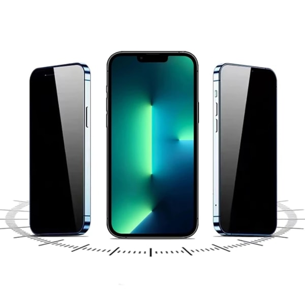 iPhone 14 Plus Skärmskydd med sekretessfunktion (3-pack) Transparent