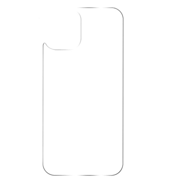 2-PACK 3-in-1 iPhone 12 Mini edessä ja takana + kameran linssin suojus Transparent/Genomskinlig