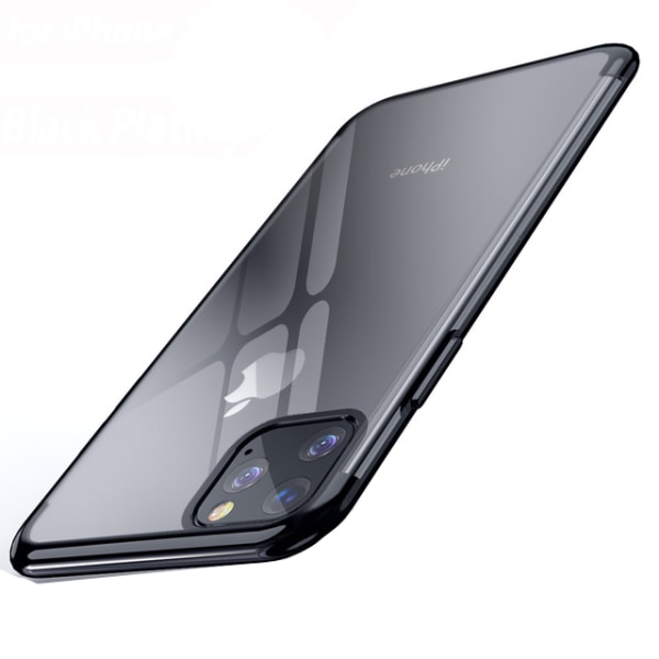 Elegant Smart Silikonskal - iPhone 11 Pro Max Svart