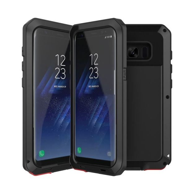 Army HEAVY DUTY (Stryktålig) Aluminum för Samsung Galaxy S8Plus Guld