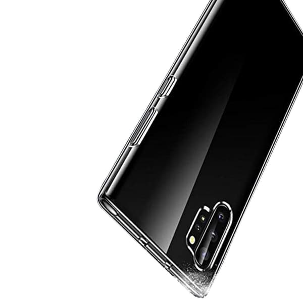 Samsung Galaxy Note 10 Plus - Skyddande Silikonskal Transparent