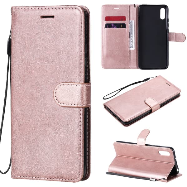 Xiaomi Redmi 9AT - Elegant Floveme Plånboksfodral Brun