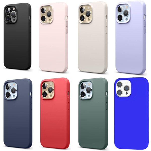 iPhone 12 Pro Max - Floveme Cover Mörkblå