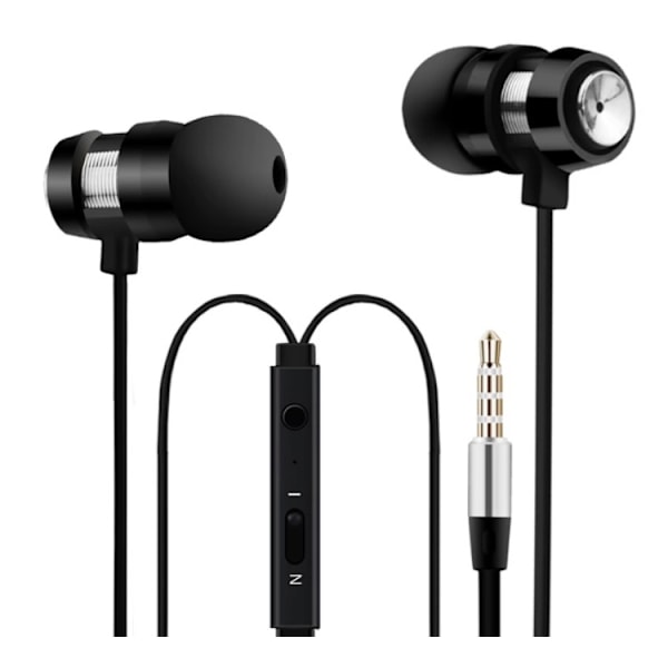 NKOBEE In-ear Hörlurar med Mic In-lineControl (Original) Blå