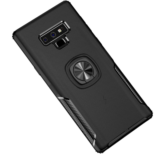 Smart deksel med ringholder fra LEMAN - Samsung Galaxy Note 9 Roséguld