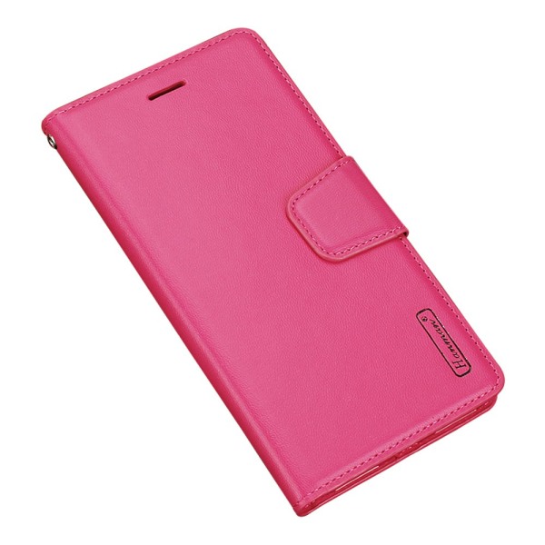 Elegant Fodral med Plånbok från Hanman - Samsung Galaxy S8+ Marinblå
