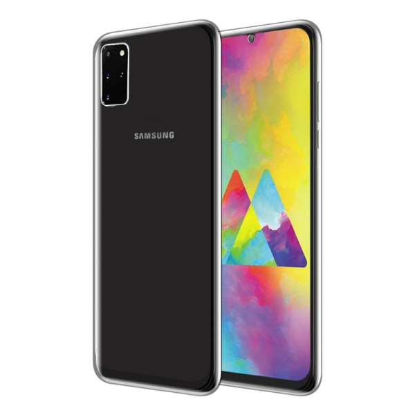 Samsung Galaxy S20 Plus - Tehokas kaksipuolinen silikonikuori Svart