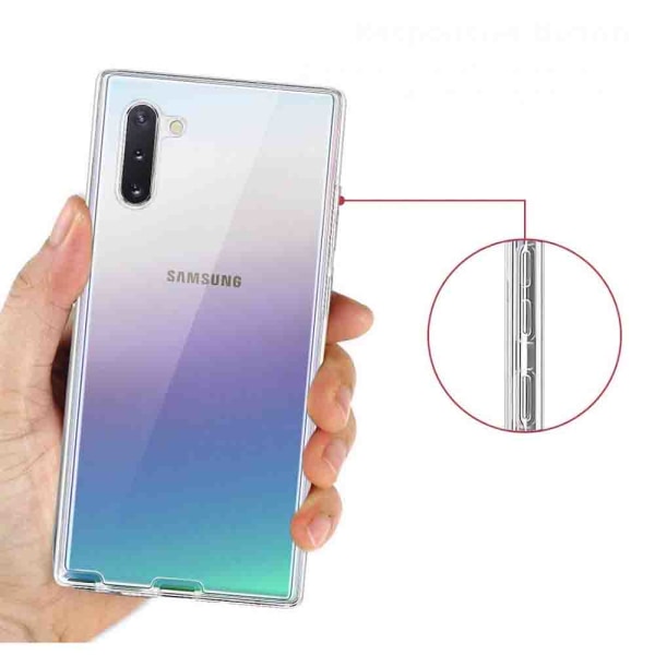 Genomtänkt Dubbel Skyddsskal - Samsung Galaxy Note10 Svart