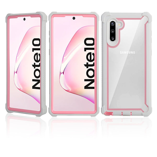 Samsung Galaxy Note10 - Stötdämpande Stilrent Skyddsskal Svart/Blå