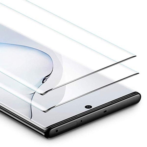 Samsung Galaxy Note10+ 3-PACK Skærmbeskytter 3D 9H HD-Clear Transparent/Genomskinlig