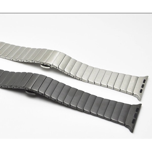 Apple Watch 4 - 40mm - Stilren stållänk i rostfritt stål Svart