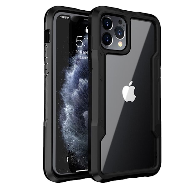 iPhone 12 Pro Max - Stilrent Skyddande ARMOR Skal Svart