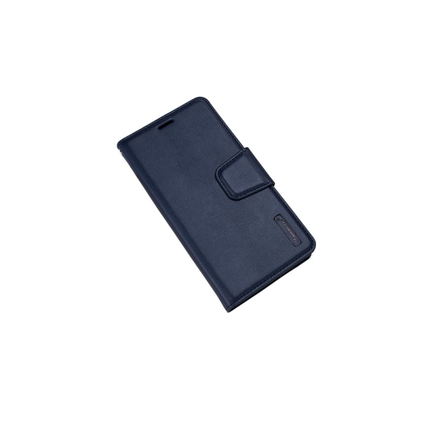Elegant Exklusivt Fodral med Plånbok för iPhone X/XS Marinblå Marinblå