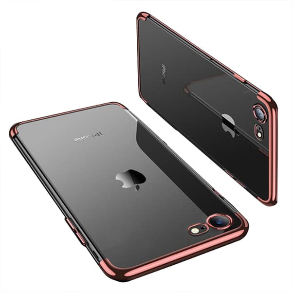 iPhone 8 - Stilrent Stötdämpande Skal av FLOVEME Silver
