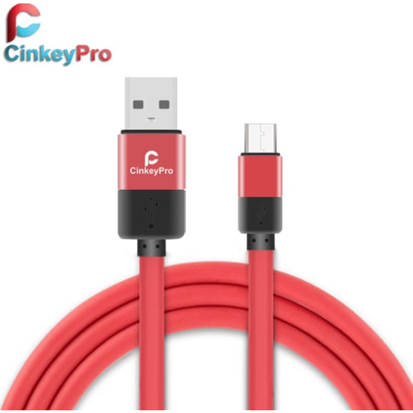 MicroUSB-kabel från CinkeyPro - Long-life 100cm Svart