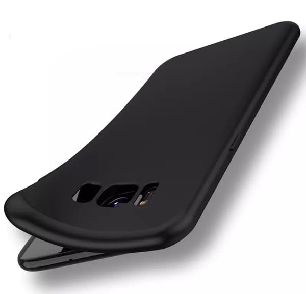Galaxy S8 Silikon Skal Vit Vit