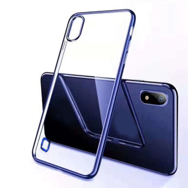 Samsung Galaxy A10 - Effektfullt Silikonskal Floveme Blå