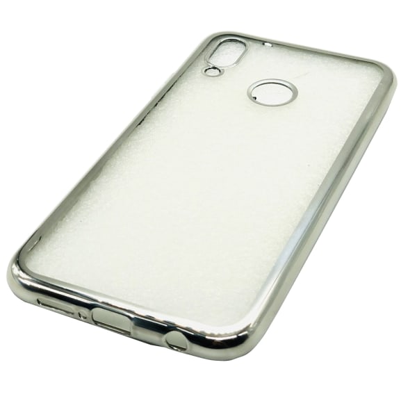 Smidigt Exklusivt Silikonskal - Samsung Galaxy A40 Silver Silver