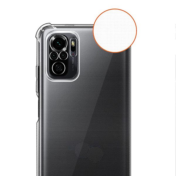 Xiaomi Redmi Note 10 Pro - Silikoni suojakotelo (Floveme) Genomskinlig