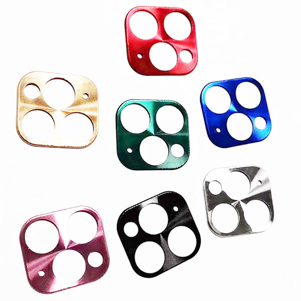 Al Alloy iPhone 11 Pro Max Ultratunn Kameralinsskydd Guld