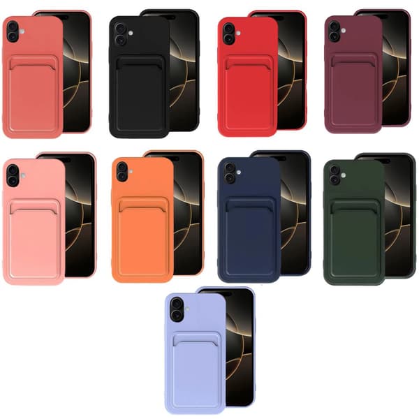iPhone 17 Kortskal Lila