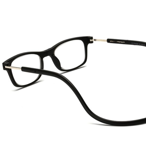 Justerbara Läsglasögon (Magnet) Blå 4.0