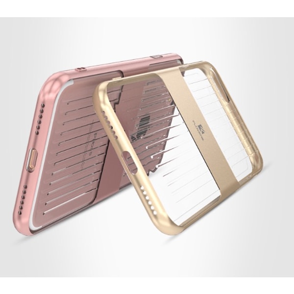 Flovemes Stötdämpande Hybridskal - iPhone 7 Svart