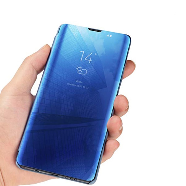 Samsung Galaxy S10 - Effektfullt Praktiskt Fodral från Leman Guld