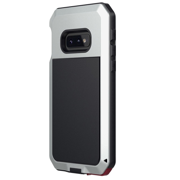 Samsung Galaxy S10E - Heavy Duty Aluminum Protective Cover Röd
