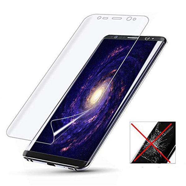 Fram- & Baksida S9+ Nano-Soft 2-PACK Skärmskydd HD-Clear 9H Transparent/Genomskinlig