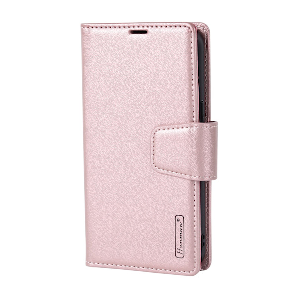 iPhone 15 pro max Stilrent 2-1 plånboksfodral Rosa guld