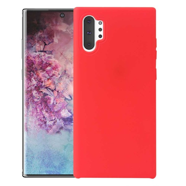 Silikonikotelo NKOBE - Samsung Galaxy Note10+ Röd