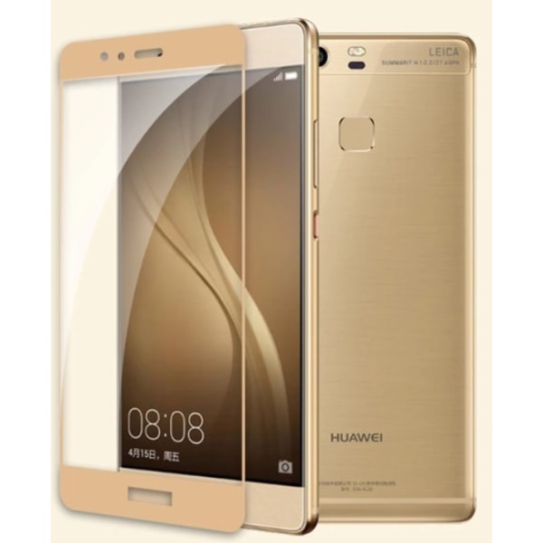 Huawei P10 (3-PACK) ProGuard Fullfit-Skärmskydd av Carbonfiber Guld