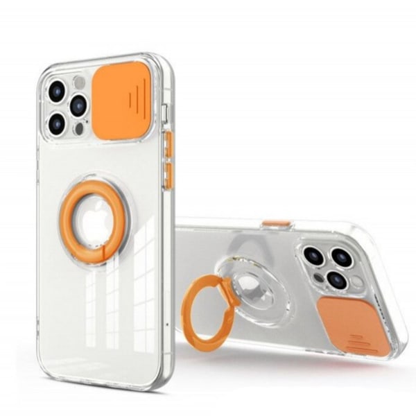 iPhone 14 Pro Max - Stötdämpande Stilrent Skal (Floveme) Orange
