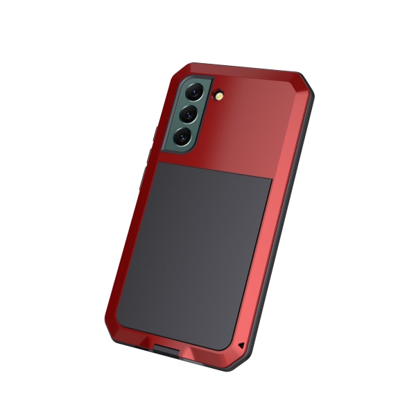 HEAVY DUTY Stöttåligt Aluminium Skal - Samsung Galaxy S23 Röd