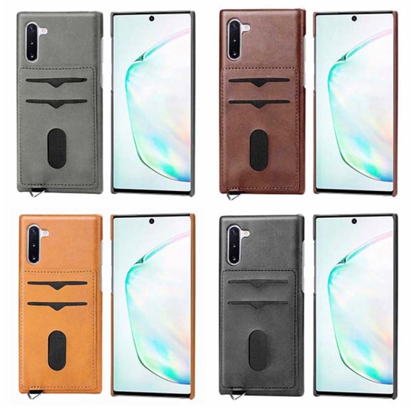 Samsung Galaxy Note10 - gennemtænkt cover Svart