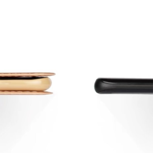 Samsung Galaxy S22 - Gediget HANMAN Plånboksfodral Roséguld