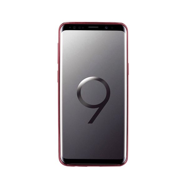 Samsung Galaxy S9 - Sähköpinnoitettu silikonikuori Roséguld