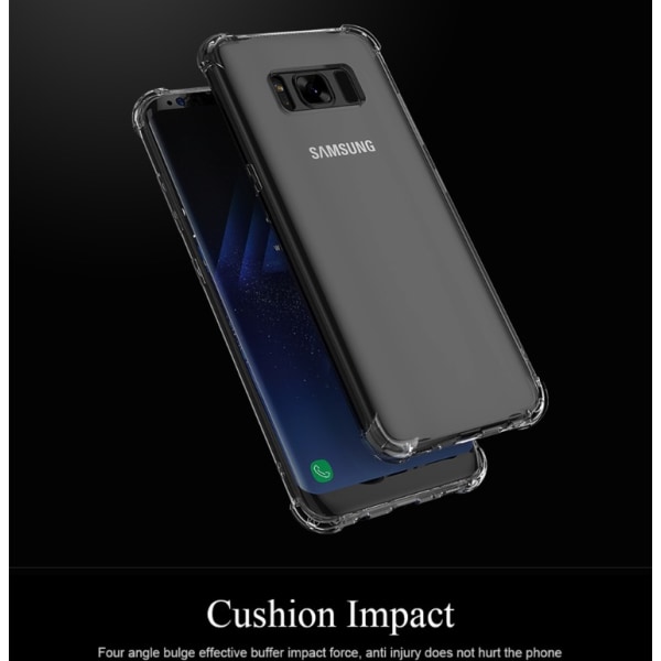 Samsung Galaxy S8+ Smart Silikone Cover EKSTRA BESKYTTELSE fra FLOVEME