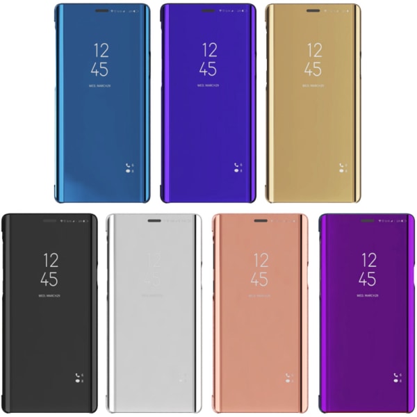 Tyylikäs Smooth LEMAN -kotelo - Samsung Galaxy Note10 Plus Lila