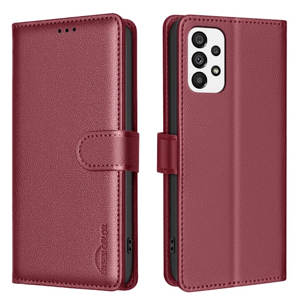 Samsung Galaxy A53 5G - RFID-Skyddat Fodral med Kortfack! Roséguld